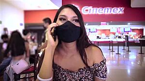 Amateur Latina Skinny Slut In Skirt Gets Anal Fisting And Creampie With Ass To Mouth Licking Outdoors