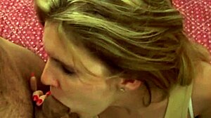 Big ass milf caught in intriguing ass licking action