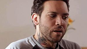 The cute redhead stepsister, do you want to see her riding with natural tits and romantic sex?