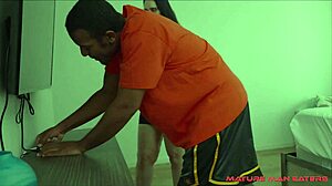 Sexy housewife gets her pussy fucked hard by big black cock