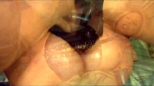 Angela Attison dominates as a latex mom in intense wet pussy action