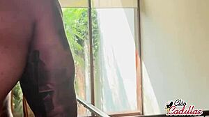 Cleo Cadillac Fui Arrombada No Quintal Da Casa Do Meu Vizinho In Latina Doggystyle Quickie