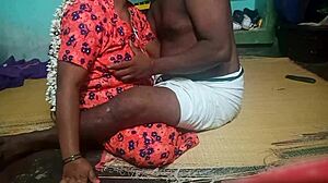 i feel so hot fuckin this indian aunty as her step boy friend in bedroom close-up action