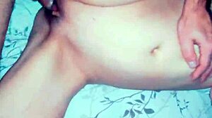 This mature skinny couple in lingerie got into some homemade sex, sharing their amateur wife moments like everyday folks do.