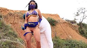 Egyptian Goddess Alejandra Palacios Desert Big Cock Fuck
