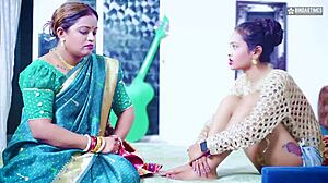 desi indian milf step mom and step sister teach step daughter first time sex in full movie