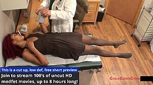 petite teen daisy ducati contrasts shy innocence while getting examined by doctor tampa for tampa university physical on girlsgonegyno