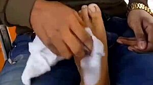 Oh god, licking her feet at this drunk party turns into my ultimate femdom fantasy with spitting humiliation!