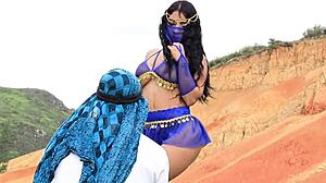 Egyptian Goddess Alejandra Palacios Desert Big Cock Fuck