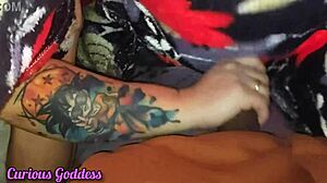 personal curious goddess hot milf masturbating lover under blanket secretly