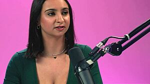 Hailey Rose with huge natural tits masturbates solo in close-up. she fingers her pussy to orgasm in this full casting scene