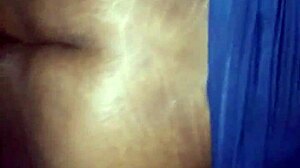 big ass ebony milf in lingerie bounces on cock then gets pounded homemade style