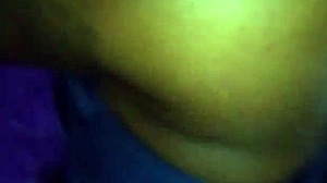 big ass ebony milf in lingerie bounces on cock then gets pounded homemade style