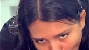 Big ass latina rides big cock in pov. She takes creampie while showing off her tits and ass.