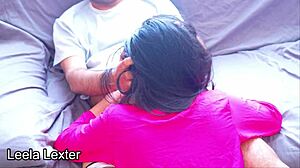 Need help cleaning my room stepbrother? Ended up fucking me hard in missionary and doggy style with big cock creampie.