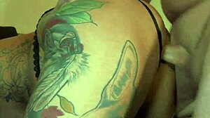 Cheyenne's wild quickie with neighbor in lingerie contrasts ripped clothes and rough face fucking