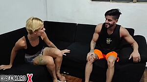 MEU PADRASTO FOI AO MERCADO AND I ATE MY HALF-SISTER IN 69 POSITION!