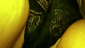 Watch This Close Up! Hot Brunette Masturbates Wildly and Soaks Her Panties Wet!