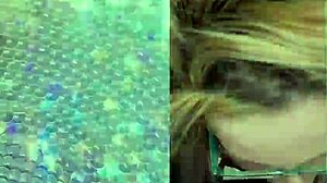 Sissy Bimbo In Glasses Follows Jerk Off Instructions With Strapon And Cum Fantasy