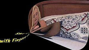 she loves cumming with fingers deep in her wet cunt