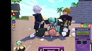 in the virtual world of roblox miku explores creative adventures with friends and fun challenges through group activities and exciting interactions