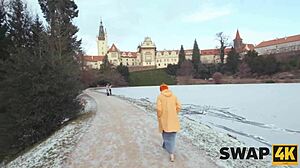 I watched my boyfriend in kinky threesome with hot girl