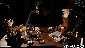 Jolee Love Teases With Perfect Big Breasts In Sensual Lingerie Encounter For Sinfulxxx, Featuring Deepthroat And Titty Fuck Action