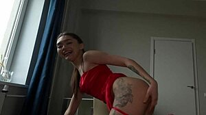 Step Sister Caught Me Stroking and Wants My Cock in Her Tight Slit