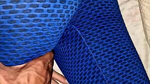 Hey, you destroying that tight virgin pussy of my 18-year-old stepdaughter with creampie and squirting in homemade cowgirl ride?