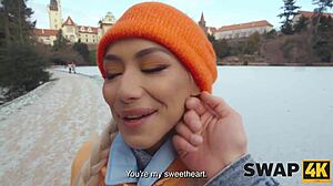 I watched my boyfriend in kinky threesome with hot girl