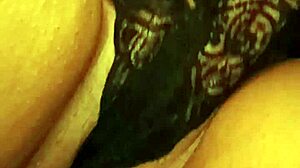 Watch This Close Up! Hot Brunette Masturbates Wildly and Soaks Her Panties Wet!