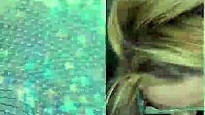 Sissy Bimbo In Glasses Follows Jerk Off Instructions With Strapon And Cum Fantasy