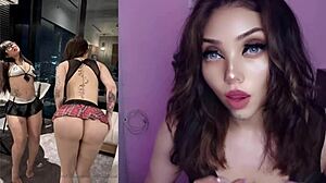 Karely ruiz was cogiendo with her amiga robertita in a steamy mexican creampie session