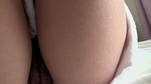 Japanese milf, ready to fuck without a condom for big tits creampie? Watch her hairy pussy action with horny teen.