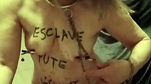 oh man i uh tried this self-session with wax candle and dildo as french maid slave bound in bdsm humiliation outdoors