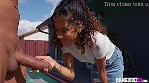 Stepdaughter how can you take full advantage of that big cock?