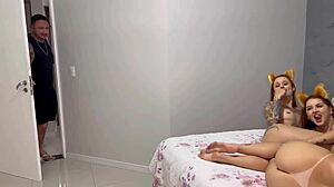 Caught Redheads Fucking In My Bed With Girlfriend