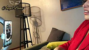 i feel so excited stripping with peruvian angel lima in her live scene