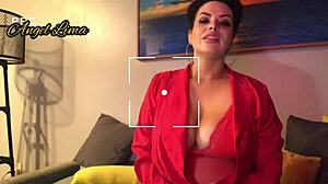 i feel so excited stripping with peruvian angel lima in her live scene