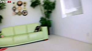 Sexy petite 18+ Kina Kai shoves thick dildos into her tight shaved pussy. Wet solo action in full HD from Only3x network.