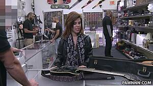 hey this is the pawnstar meeting a rockstar with latina amateur getting facial cumshot from big cock in hidden cam shop