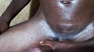 Big Black Monster Cock Gets Intense Solo Masturbation Action