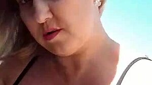 i love exibicionismo na praia with my big natural tits and huge nipples showing off
