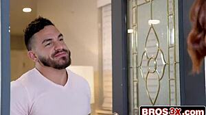 From Selling Cookies To Riding Hard - Busty Redhead's Wild Day!