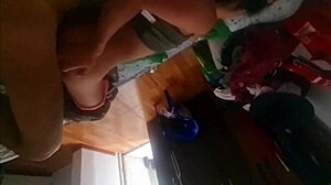 Mexicana Infiel Miranda Gets Caught in Intimate Doggystyle Moment