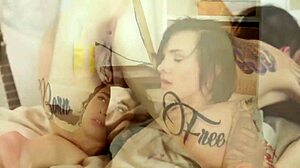 tattooed lesbians gather for a wild group orgy full of pussy licking and cunilingus. they dive into muff diving and fingering until everyone reaches intense orgasm