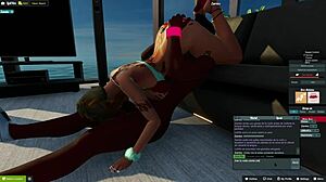 3dxchat lolivix gets her pussy destroyed by negro with semen left inside uterus