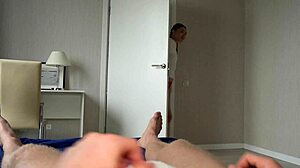 Step Sister Caught Me Stroking and Wants My Cock in Her Tight Slit