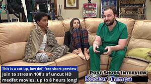 i tried out a foley catheter with dr tampa in latex gloves