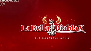 Sexy latina milf oils up pantyhoses and pretty feet!